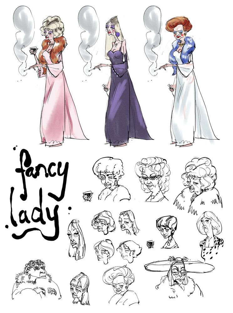 Brita character design